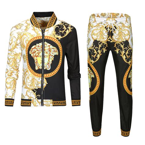 versace jogginganzug|versace men's tracksuit alternatives.